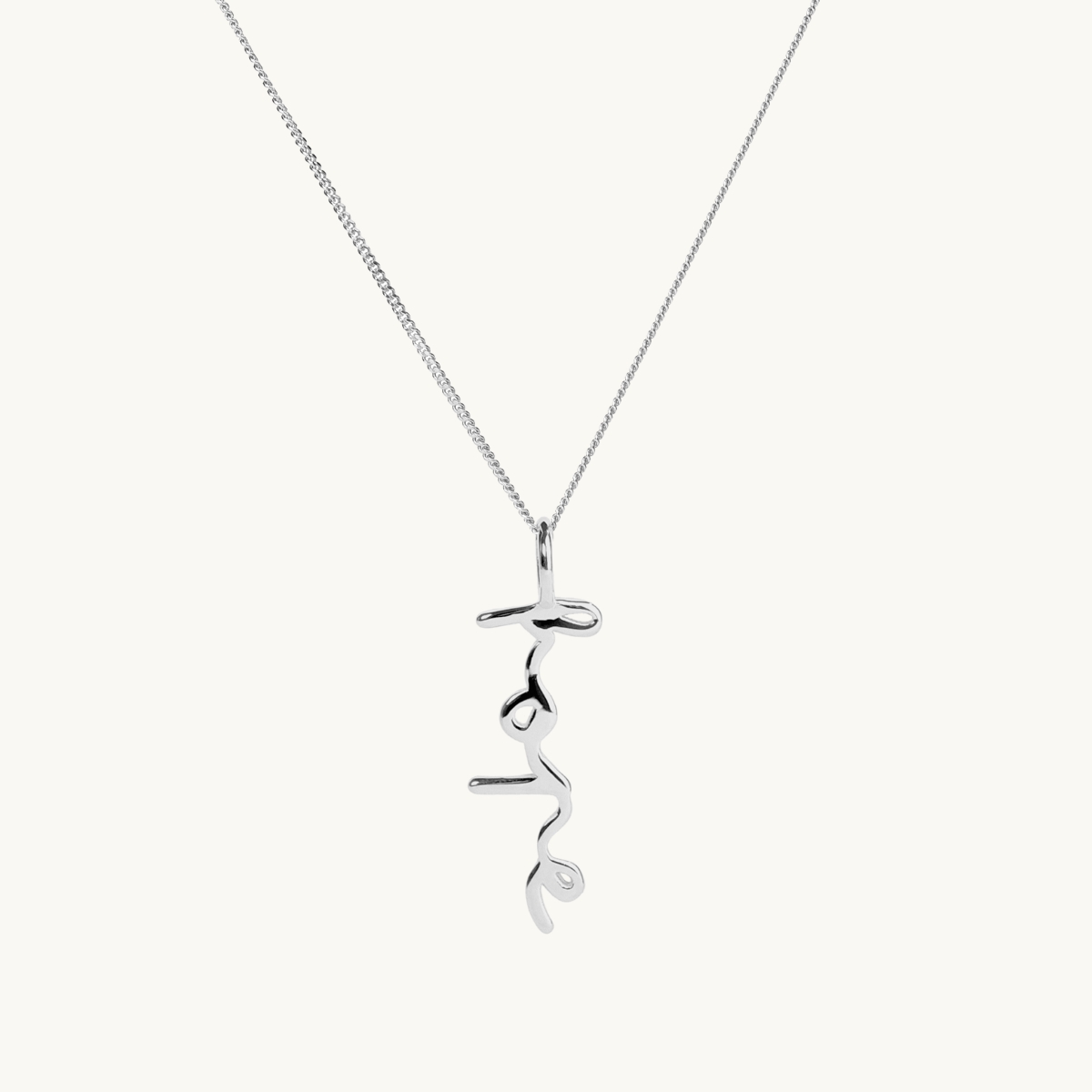 HOPE NECKLACE SILVER in the group SHOP / NECKLACES at EMMA ISRAELSSON (neck166)